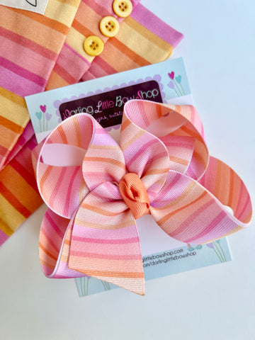 Autumn Sunset Hairbow