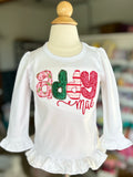 Candy Cane Cutie shirt - Darling Little Bow Shop