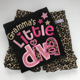 Grandma’s Little Diva Shirt or Bodysuit for girls -- customizable