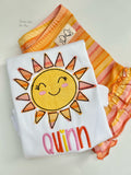 Sunset Smiles shirt for girls