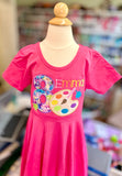 Paint Party Dress - Darling Little Bow Shop