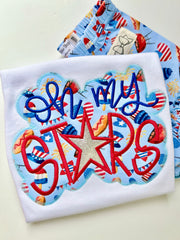 All American Cookout oh my Stars shirt, tank or bodysuit for Girls 4th of July