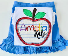 Back to School ‘Write my Name’ shirt