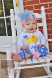 Easter Chick Shirt - All My Chickies Wear Big Bows - Darling Little Bow Shop