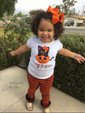 Scaredy Cat Halloween Shirt for girls - Darling Little Bow Shop