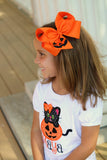 Scaredy Cat Halloween Shirt for girls - Darling Little Bow Shop