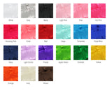 6" Double Layer ruffle bow, optional headband in many color options - Darling Little Bow Shop