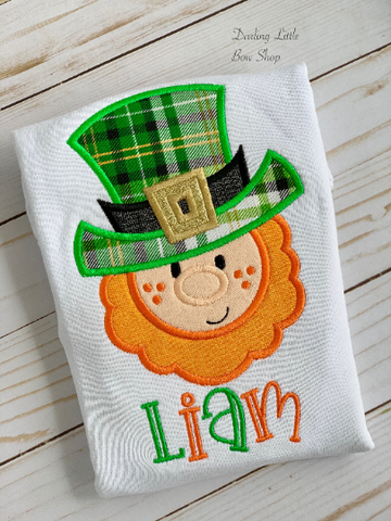 Leprechaun shirt for boys -- Lucky Leprechaun - Darling Little Bow Shop