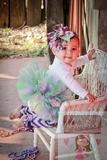 Mardi Gras shirt or bodysuit for girls - Mardi Gras Jester Hat - Darling Little Bow Shop