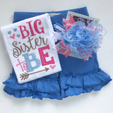 Cornflower Blue Ruffle Shorties - Cornflower Blue Shorts - gorgeous knit ruffle shorts - Darling Little Bow Shop