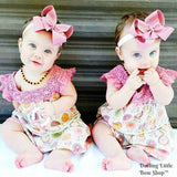 Mauve Bow, Mauve Hairbow -- choose 3" 4" 5" or 6" bow -- AMAZING quality handmade in Tennessee -- perfect match for Matilda Jane - Darling Little Bow Shop