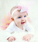 6 Months of FABULOUS pink and gold tutu outfit - Darling Little Bow Shop