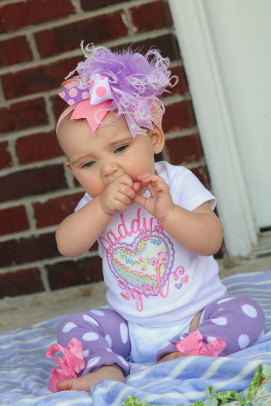 Daddy's Girl Outfit, Father's Day Outfit for baby girls | Darling Little  Bow Shop
