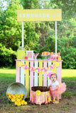 Baby Girl First Birthday Tutu Outfit -- Pink Lemonade -- lemonade birthday outfit in hot pink, pink & yellow mason jar - Darling Little Bow Shop