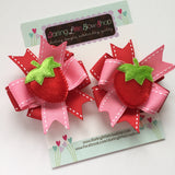 Strawberry shirt, tank top or bodysuit for girls, Strawberry Festival - Darling Little Bow Shop