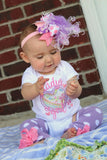 Daddy's Girl Outfit, Father's Day Outfit for baby girls - Darling Little Bow Shop
