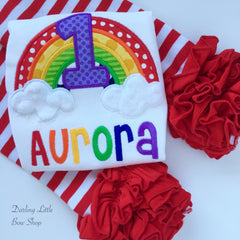 Rainbow Birthday Shirt or Onesie -- Rainbow Dreaming