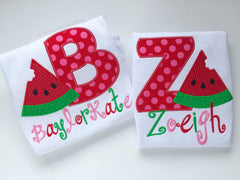 Watermelon shirt, tank top or bodysuit for girls