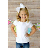 Paint Palette shirt for girls -- Artsy Party -- beautiful rainbow paint palette, hot pink, turquoise, bright green, purple - Darling Little Bow Shop