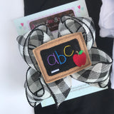 Chalkboard Bow - Darling Little Bow Shop