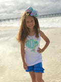 Lilly Pulitzer inspired bows hairbows 6 prints available 4", 5" double or 7" bows - Darling Little Bow Shop