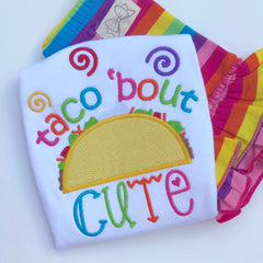 Taco bout CUTE shirt Taco shirt for girls