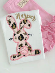 Sassy Bunny Easter Shirt or Bodysuit for girls