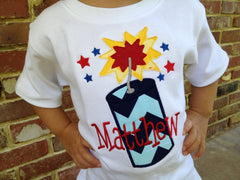 Firecracker Shirt for Boys