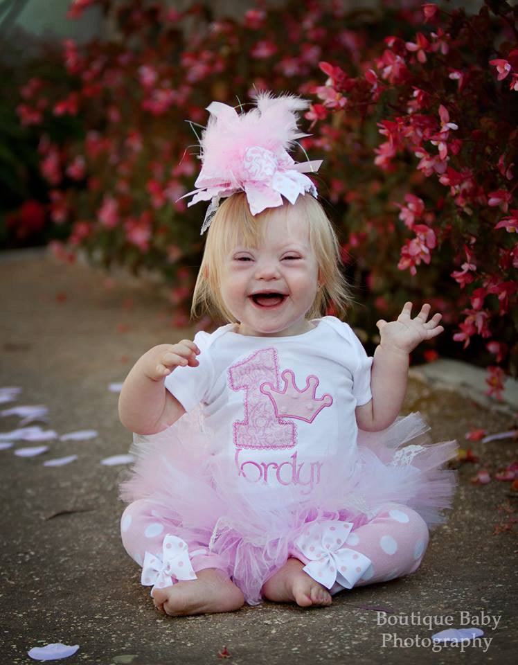 First Birthday Tutu Outfit -- Precious Princess -- bow, leg warmers, Tutu and personalized bodysuit in soft, lacy pink and White 9 month Carter brand First Birthday Tutu Outfit -- Precious Princess -- bow, leg warmers, Tutu and personalized bodysuit in soft, lacy pink and White 9 month Carter brand