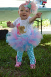 Puppy First birthday Tutu outfit, A Puppy Pawty - Darling Little Bow Shop