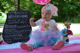 Puppy First birthday Tutu outfit, A Puppy Pawty - Darling Little Bow Shop