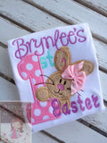 My 1st Easter Outfit with bodysuit and leg warmers - Darling Little Bow Shop