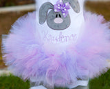 Pastel Easter Baby Girl Tutu  - Lavender and Pink Tutu - Darling Little Bow Shop
