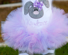 Pastel Easter Baby Girl Tutu  - Lavender and Pink Tutu