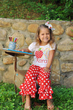 Apple Back to School Shirt Girls -- Apple of My Eye - Darling Little Bow Shop