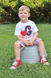 Back to School Shirt for boys -- Apple of My Eye - Darling Little Bow Shop