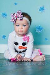 Baby Girl Snowman Outfit - Mrs. Snowman