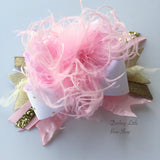 6 Months of FABULOUS pink and gold tutu outfit - Darling Little Bow Shop