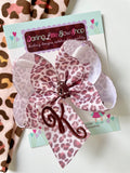 Autumn Ombre Monogrammed Bow - Darling Little Bow Shop