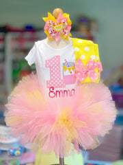 Lemonade Birthday Tutu Outfit