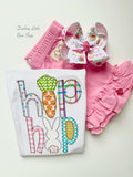 Easter Bunny Hairbow - Darling Little Bow Shop