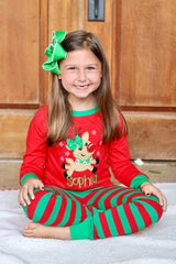 Family Christmas Pajamas - infant to adult sizes with reindeer
