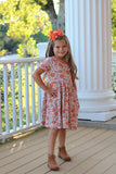 Pumpkin Vines Dress size 18m to 12 - Darling Little Bow Shop