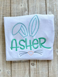 Bunny Ears Shirt or Bodysuit for boys - Darling Little Bow Shop