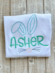 Bunny Ears Shirt or Bodysuit for boys