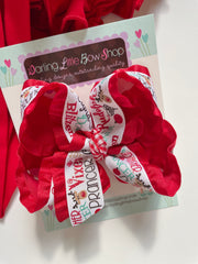 Reindeer Hairbow