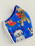 READY TO SHIP Face Mask in Mens, Ladies/Teen, and Child sizes Made In USA - Darling Little Bow Shop