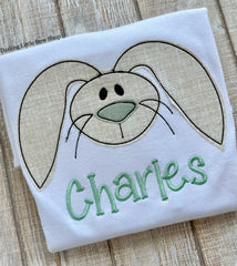 Floppy Ears Bunny Shirt or Bodysuit for boys