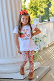 Pumpkin Vines Button Leggings - Darling Little Bow Shop