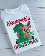 My 1st Christmas bodysuit for boys